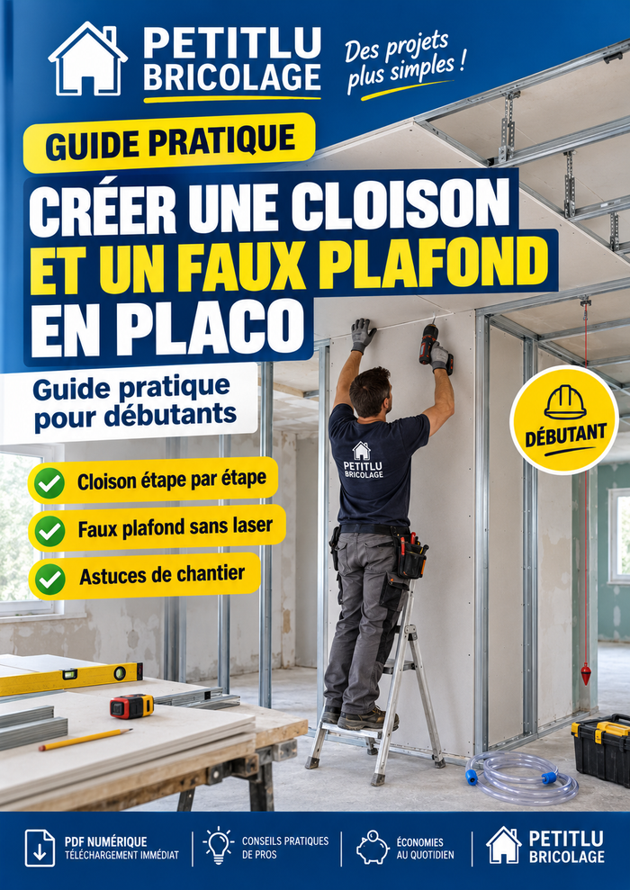 Placo : créer une cloison et un faux plafond – Guide pratique pour débutants