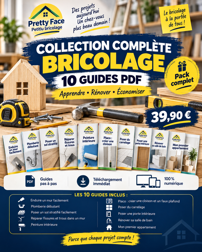 Collection complète bricolage – 10 guides PDF