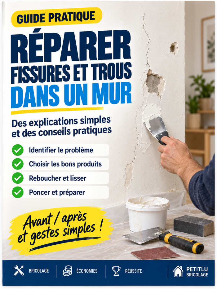 Guide pratique – Réparer fissures et trous dans un mur