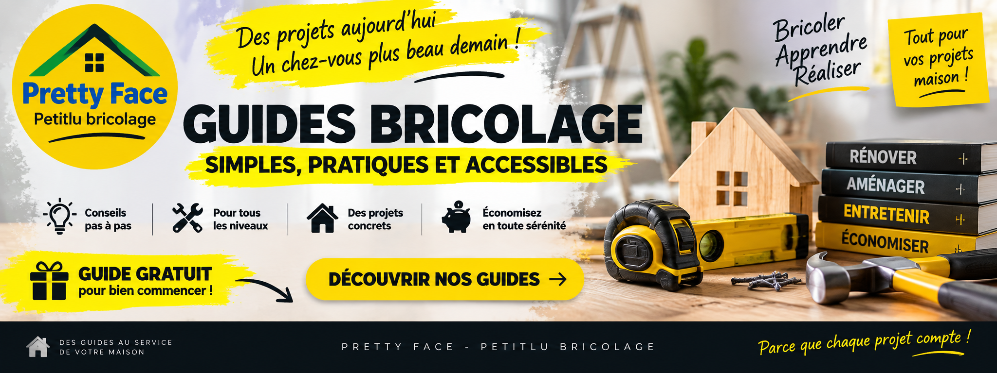 Pretty Face Petitlu bricolage - guides bricolage simples, pratiques et accessibles